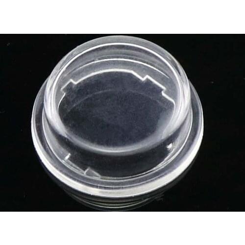 1/5/10PCS Transparent Lid Red Black White ON/OFF 6A/250V Round Rocker Toggle Switch Plastic Push Button Switch