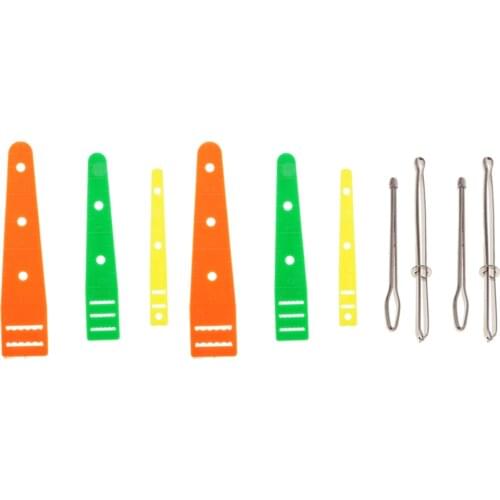 10 Pieces Elastic Threaders for Waist Band Craft Easy To Insert DIY Sewing Tools