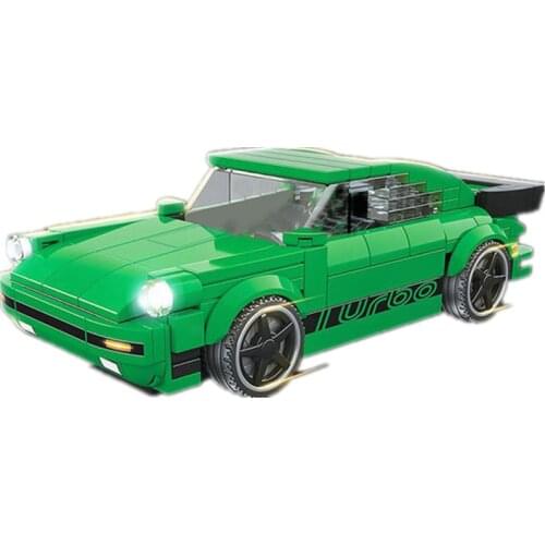 2021 NEW Speed Champion Series Pors 9-Double1 Famous Supercar Race Car Sports Building Blocks Bricks Kits Model Kids