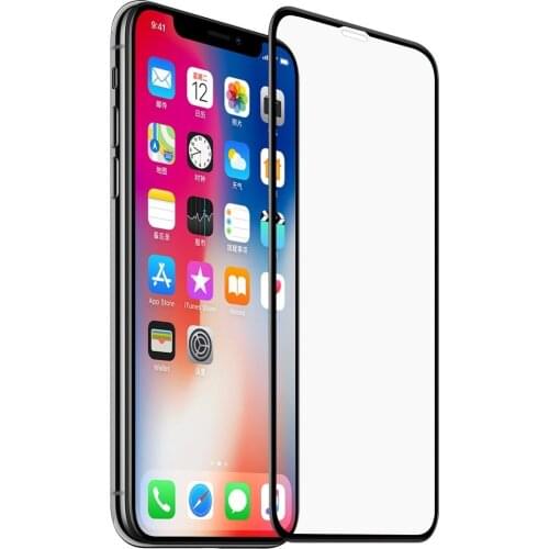 4D Curved Edge Screen Protector For iPhone X 10 Glass Full Cover Tempered Glass For iPhone X 10 Toughened Protective Glass