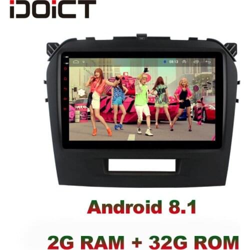 IDOICT Android 8.1 IPS 2G+32G 8 CORE Car DVD Player GPS Navigation Multimedia For Suzuki Vitara radio 2015-2016 car stereo
