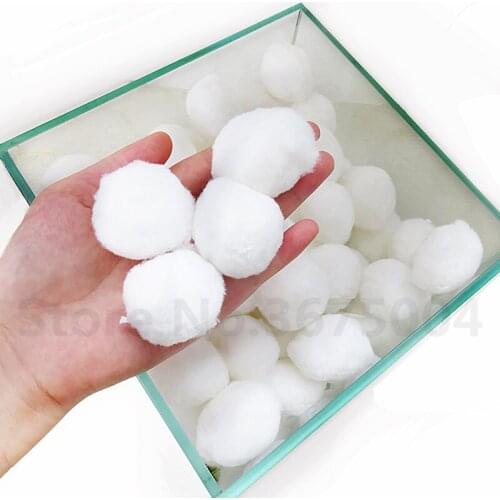 Biochemical Hair Ball Fish Tank Filter Media NO2 NO3 Removal Nitrifying Bacteria Aquarium Filter Accessories