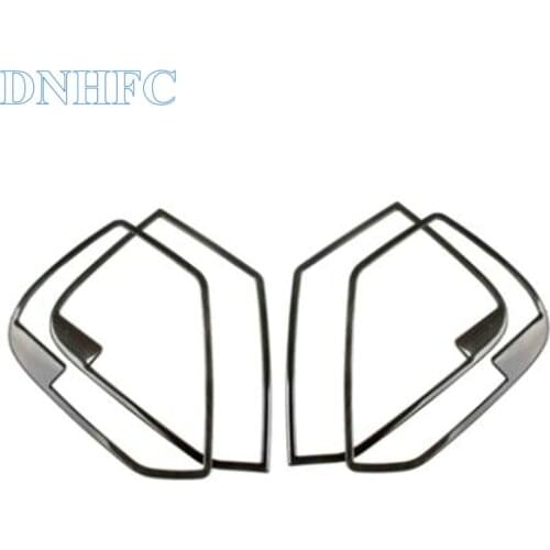 DNHFC Car door horn sound decorative ring 4pc/set Stainless steel For MAZDA CX-5 CX5 KF 2nd Generation 2017 2018 Car Styling