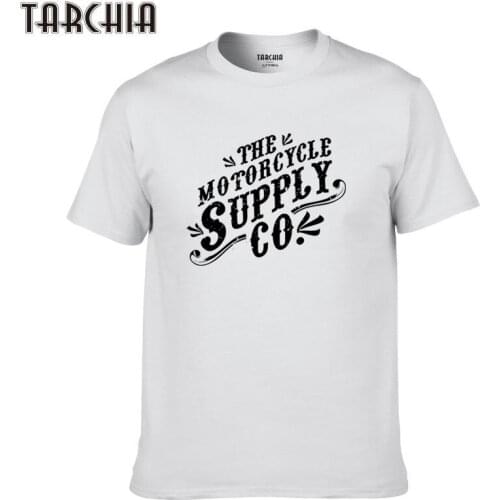 TARCHIA 2021 New Tees Cotton Print Brand Short Sleeve Boy Fashion t-shirt Tshirt Plus Tops Casual Summer Men The Motorcycle