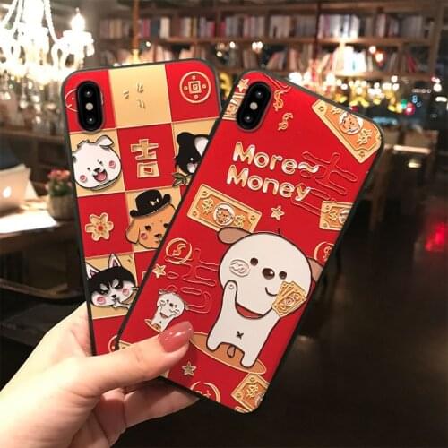 Cartoon 3D Emboss Phone Case for Samsung S10e S8 S9 S10 S20 Ultra Plus Note 8 9 10 Plus Soft Comfit Matte Back Covers Capa Coque