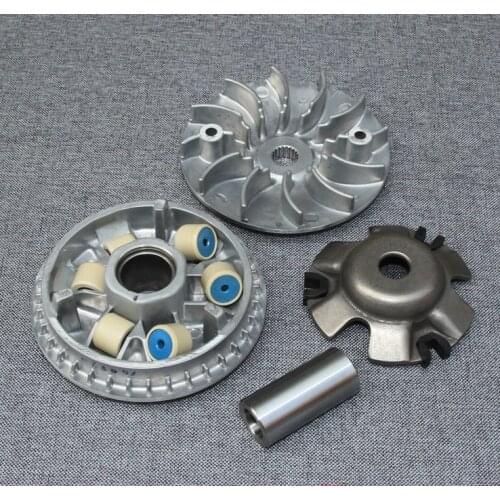 Agility125 Variator Set with 18g Copper Rollers fan For Kymco Motorcycle Chinese Scooter spare Parts