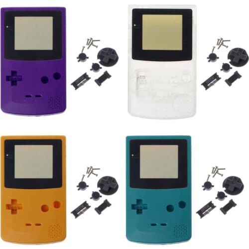 New Full Housing Shell Cover for Nintend Game boy Color GBC Repair Part Housing Shell Pack Drop shipping