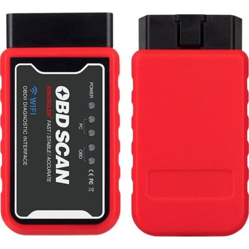 High quality OBD II ELM327 V1.5 SCAN car fault diagnosis instrument for Android & Apple iOS PIC25K80 chip OBD2 ELM 327 tester