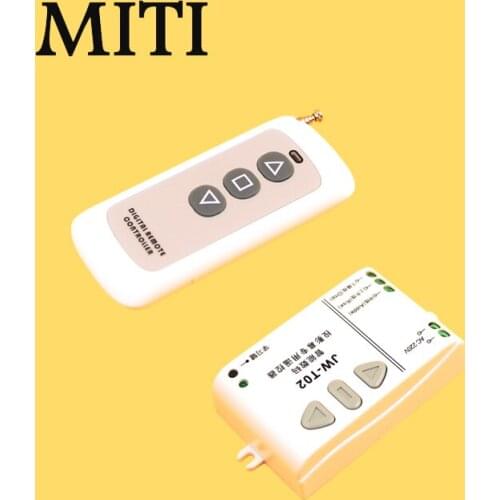 AC 220V Motor Remote Controller Wireless Remote Control Switch UP Down Stop Tubular Motor Controller Motor Forward Reverse