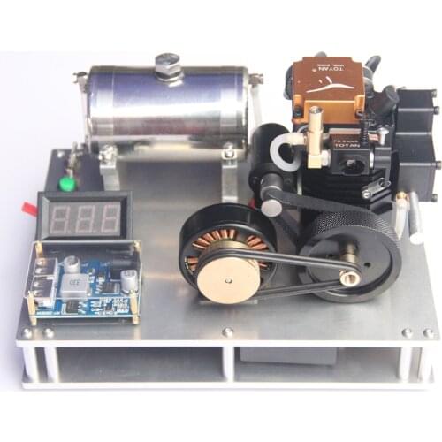 TOYAN One-key Electric Start Single Cylinder 4-stroke Methanol Engine Generator Model with Voltage Digital Display Stabilizer