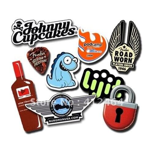 Vinyl Custom Die Cut Stickers