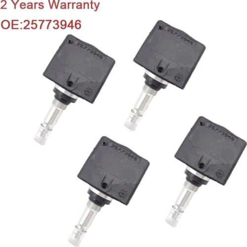 YAOPEI 4pcs New Tire Pressure Monitor TPMS Sensor For Cadillac 25773946 257 739 46
