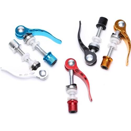 1x Bicycle New Quick Release Aluminium Alloy Bike Seat Post Clamp Seatpost Skewer Bolt Mountain Bike Seat Tube Clamp