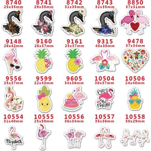 10 Pcs Cartoon Planar Resin Cabochons PR8740