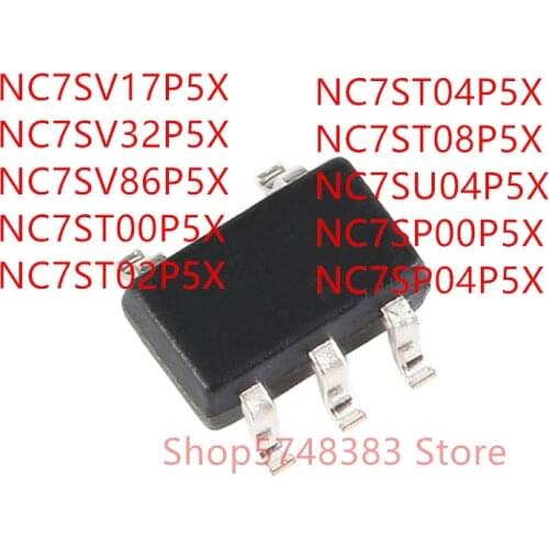 50PCS NC7SV17P5X NC7SV32P5X NC7SV86P5X NC7ST00P5X NC7ST02P5X NC7ST04P5X NC7ST08P5X NC7SU04P5X NC7SP00P5X NC7SP04P5X