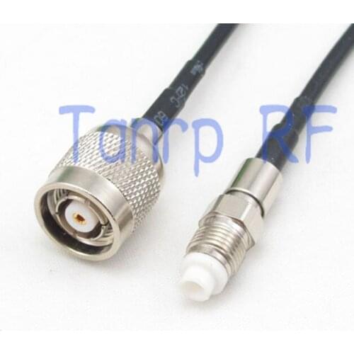 6in RP-TNC male plug to FME female jack RF connector adapter 15CM Pigtail coaxial jumper cable RG174 extension cord
