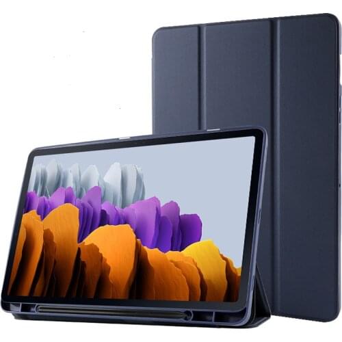 New For ipad 10.2 Case Mini 5 4 Air 3 Pro 10.5 9.7 2017 2018 Cover with Pencil Holder Funda Silicone soft Shell Smart Sleep