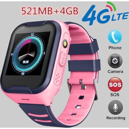 Smart Watch Kids A36E Kids 4G Wifi GPS Tracker Child Watch Phone Digital SOS Alarm Clock Camera Phone Watch for Children PK DF34
