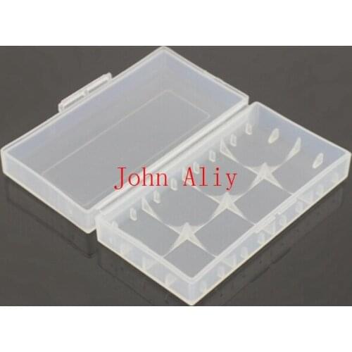 Hot sale colourful 18650 CR123A 16340 Hard Plastic Transparent Battery Case Box Holder Storage box case
