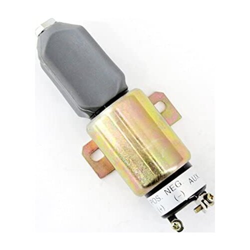 Holdwell Stop Shut Off Solenoid SA-3766T for Cummins 1700-2536 1751-24E7U1B1S5A 3864274 24V