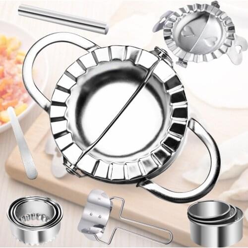 Stainless Steel Dumpling Maker Manually Knead Dumpling Clip Dumpling Making Tool Creative Dumpling Mold Making Dumpling Artifact