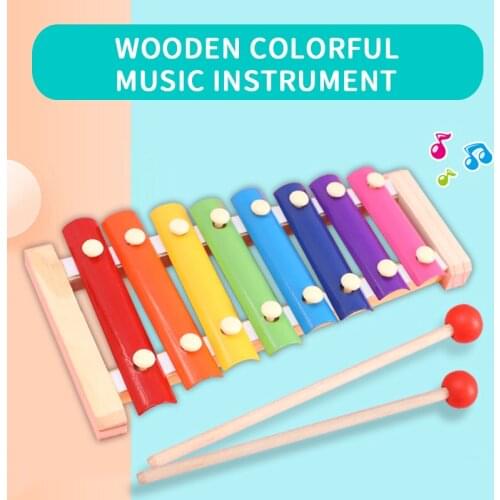 Creative Wooden Musicalist Knocks Baby Puzzle Musical Toys Early Education Kindergarten Children Gift Prizes