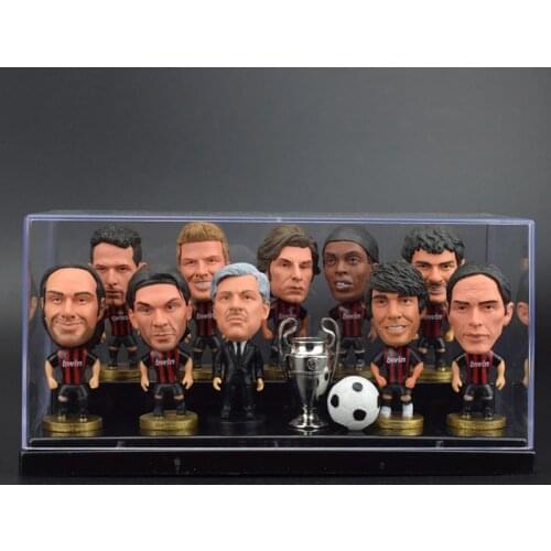 High Meticulous 6.5cm KAKA Pirlo Maldini Inzaghi Nesta 2.5in Height AC2021 Activity Doll Figure Toy