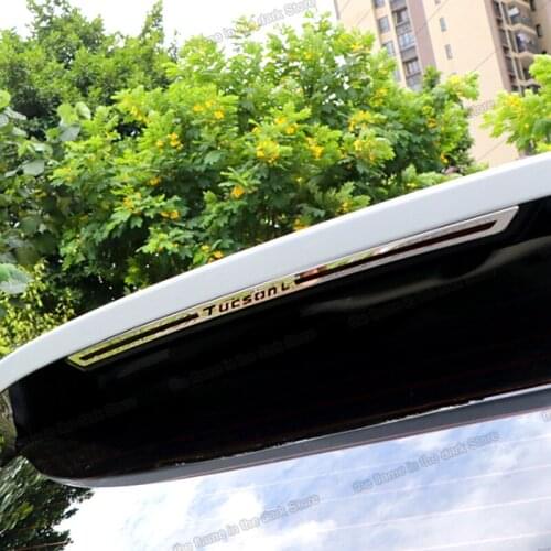 Lsrtw2017 Car Rear High Brake Light Cover Panel Trim Decoration for Hyundai Tucson 2021 2021 Nx4 Accessories Auto Styling Parts