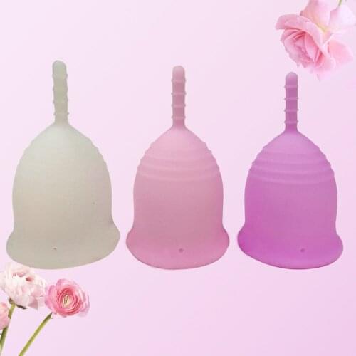 Medical Silicone Cup Menstrual Cup Reusable Lady Cup Menstrual Pads Menstrual Cup for Women Feminine Hygiene