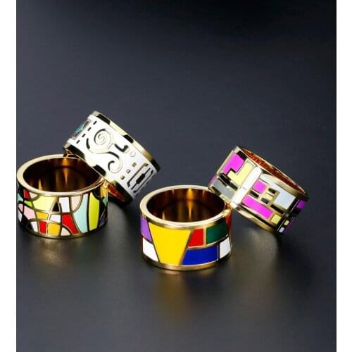 New Chain Scarves Buckle Stainless Steel Ring Enamelled silk Chic Ladys Kerchief ring multi-purpose high-grade Scarf Clip