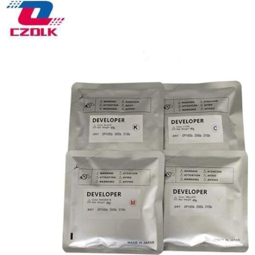 New compatible Color copier Developer for Xerox CP105B CM205fW 215FW 115W 228W 116W 119 118 225 4pc/set 40g/pc