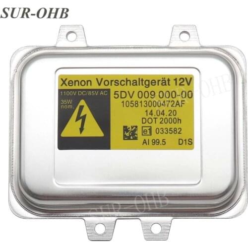 NEW SUR-OHB Hel la G4 D1S/D1R Xenon HID Ballast 5DV 009 000-00 Headlight Unit Yellow sticker 105813000472AF for 5dv00900000 car