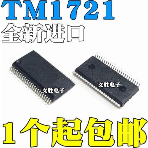 New and original TM1721 SSOP48 LCD Special drive control chip LCD digital tube driver chip, LCD driver IC chip, support PWM back