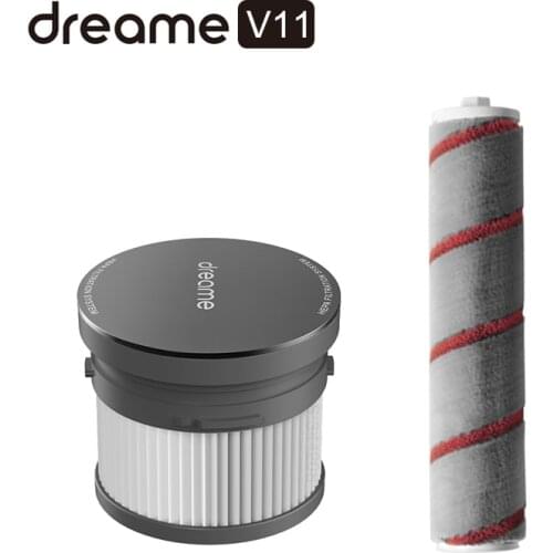 Original dreame V11 Part Pack Handheld Vacuum Cleaner Spare Parts Kits HEPA Filter Roller brush Soft Fluff Brush Main brush Mop