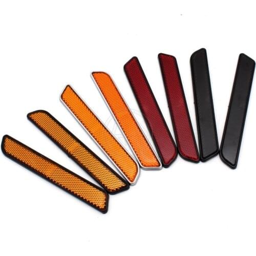1pair Front Fork Leg Reflectors Fits for Harley Touring Lower Legs Sliders Dyna Glide Sportster Lower Leg Slider Motorcycle