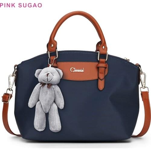 Pink Sugao luxury handbags women bags designer nylon tote bag women shoulder bag women purse waterproof designer crossbody bags