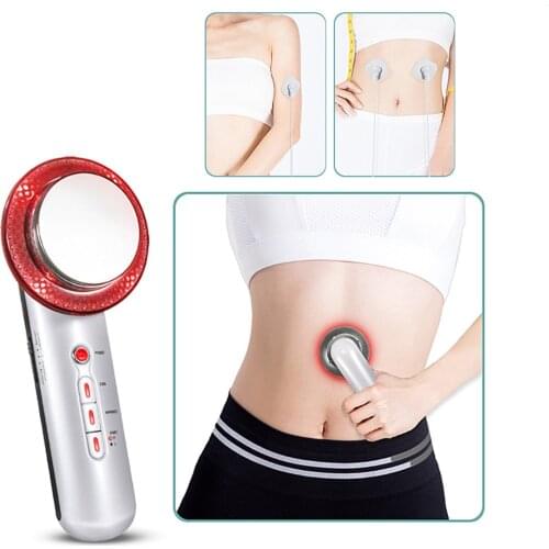 Ultrasound Cavitation EMS Body Infrared Massage Machine Wrinkles Removal Beauty Face Skin Care Set Slimming Massager