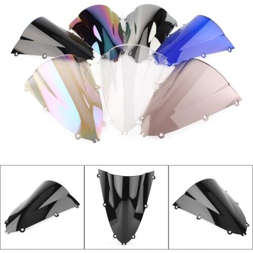 YZF-R1 Motorcycle Windshield Windscreen Double Bubble For Yamaha YZF R1 1998 1999 ABS Plastic