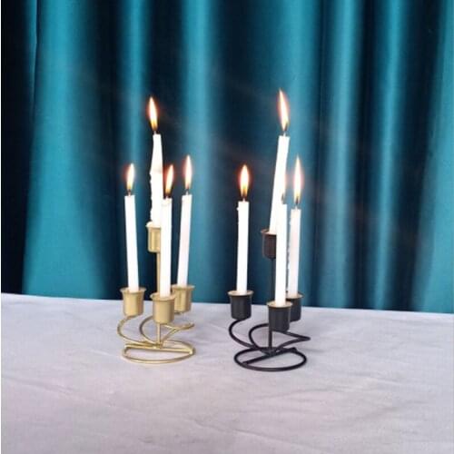 VWH Decorative Wrought Iron Candlesticks China