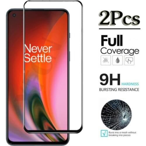 2PCS Protective Tempered Glass for Oneplus Nord 2 200 N10 5g CE Nord2 Glass for OnePlus 9 9R 8T Oneplus8t Screen Protector Glass