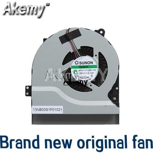Amazoon New cpu Cooling Fan For Asus X550 X550V X550C X550VC X450 X450CA X450V X450C A450C K552V A550V MF75070V1-C090-S9A Cooler