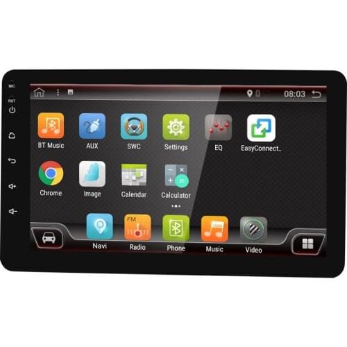 8" Android 9.0 Octa core PX6 Car Radio For Universal Big screen 4+32GB Car Multimedia Player Audio 4+64G Stereo 8 Core 1024*600