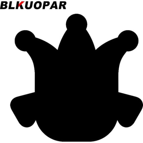 BLKUOPAR for Beauty Queen with Crown Cartoon Icon Car Stickers Vinyl Decals Windshield Surfboard Sunscreen Custom Printing