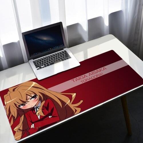 Gaming Mouse Pad Anime Toradora Table Pads Laptop Gamer Desk Full Gamer Pc Computer Mat Cheap Extended Mousepad Big Mousepad