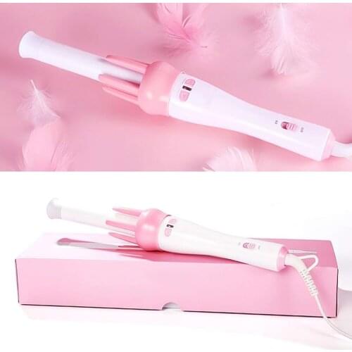 Ceramic Automatic Curly Hair Stick Hair Curler Fast Styling Heating Tube Nourish Hair With Plant Protein Coating