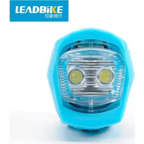 Leadbike 5 Colors Silicone Bicycle Equipment Light Bicycle 2 Modes Bicycle Rear Tail Warning Light MTB Road Bicycle Accessories