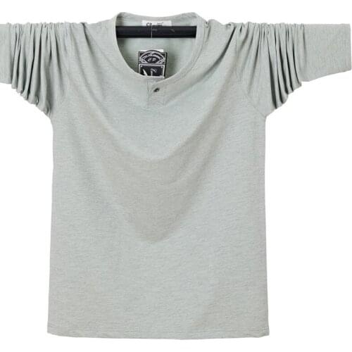 Long-sleeved T-shirt Mens T-shirt Trend Tide Brand Spring and Autumn Tops Men T2021 Fall New Round Neck