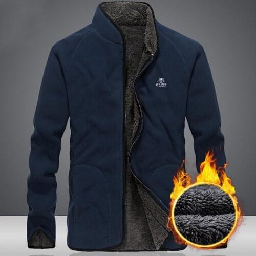 Men Outdoor Winter Fleece Tactical Jackets Thicken Thermal Windproof Warm Anti-Sweat Clothing Climbing Camping Army Jackets