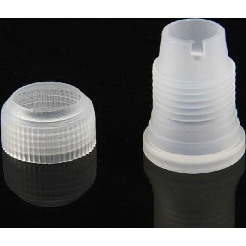 Small Size Cream Butter Crowded Flower Tool Nozzle Converter Connector Squeeze Flower Tool Fondant Cake Cookie Dessert Decorator
