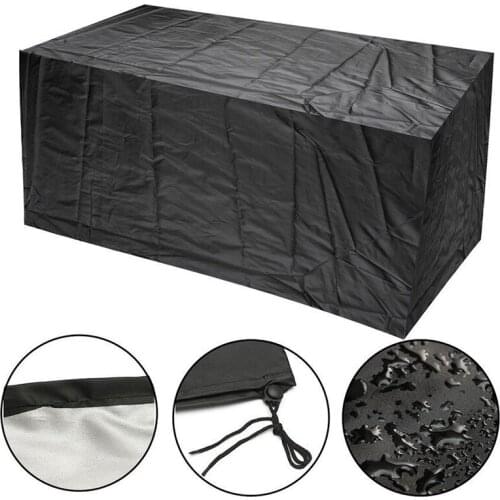 Rectangular Garden Patio Rain Dust Cover Outdoor Waterproof Sofa Table Chair Bench Furniture Cover AUG889